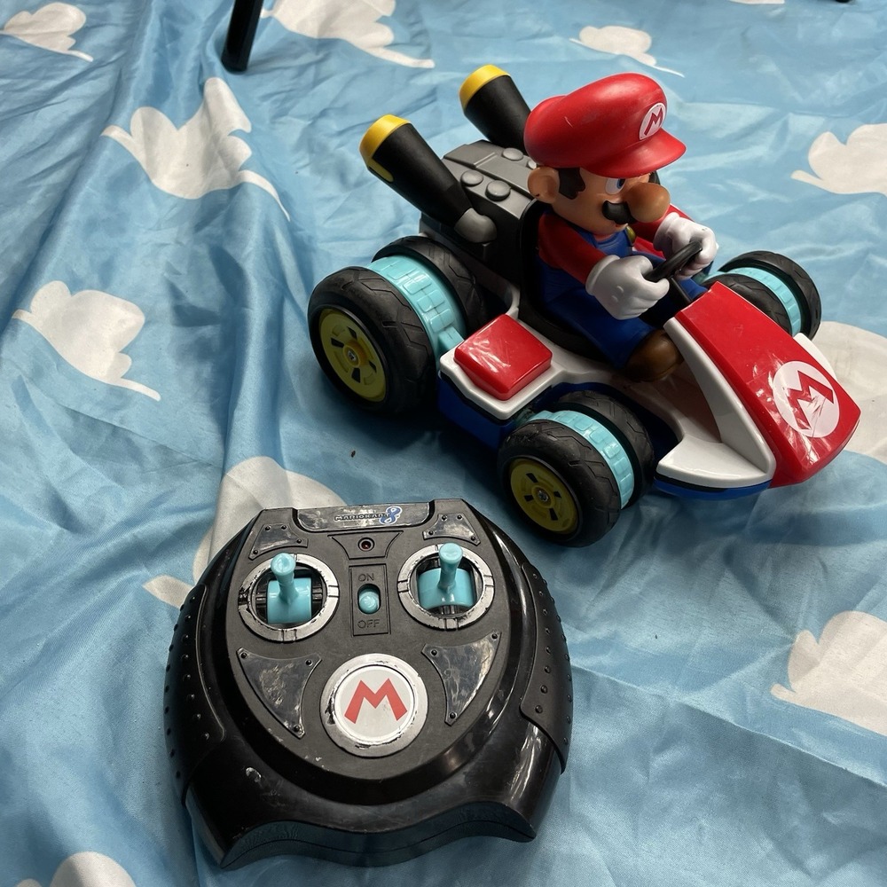 Nintendo Super Mario Kart 8 RC Racer Car Remote Control Jakks Pacific Untested